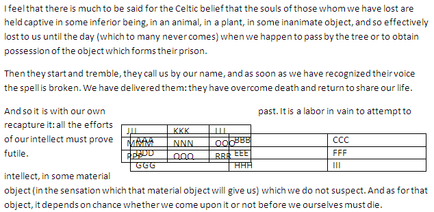 Overlapping Tables